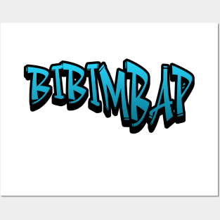 Bibimbap, Bibimbap design, Korean food, k-food, asian food, bibimbap Sweatshirt, unisex sweatshirt, graffiti text, rice bowl T-Shirt Posters and Art